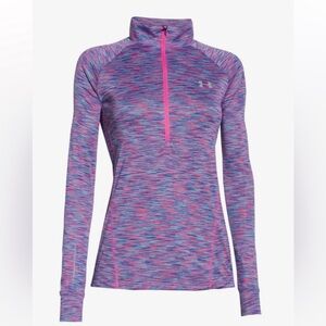 Under‎ Armour Women’s Tech Sz M? Space Dye 1/2 Zip Pullover